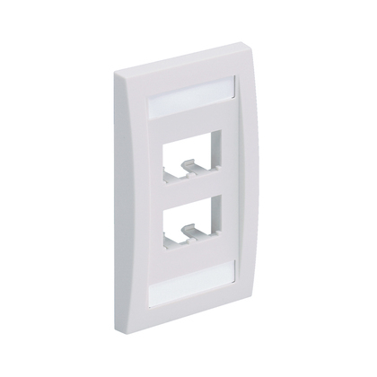 Placa Ejecutiva PANDUIT CFPE4WHY - Color blanco