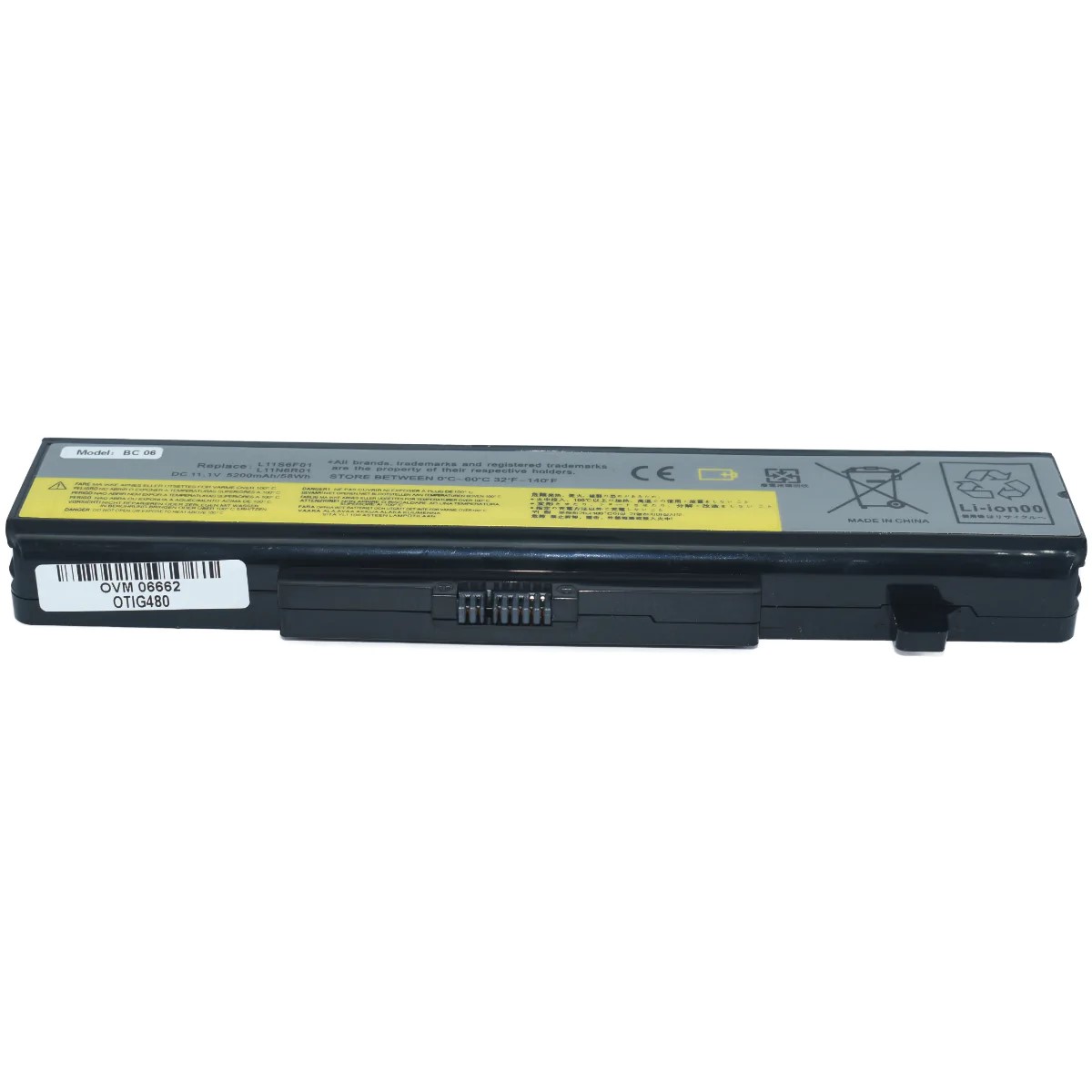 Bateria para Laptop OVALTECH OTIG480 Li-ion 11.1V para Lenovo G480 Series y G485 Series -