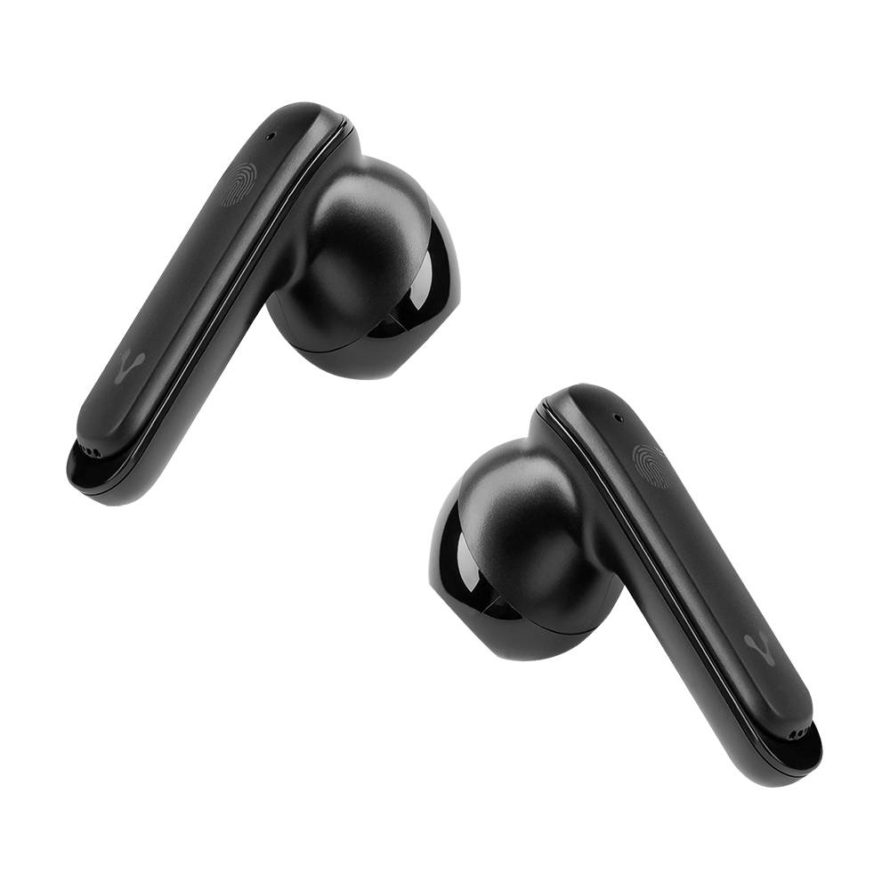 AUDIFONO VORAGO ESB-401  EARBUD BT 5.3 IPX4 6HRS+3CARGAS TWS DISPLAY DE DURACIÓN BATERIA   -