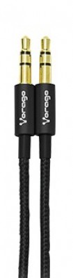 Cable Auxiliar. Vorago. CAB-115 - Negro