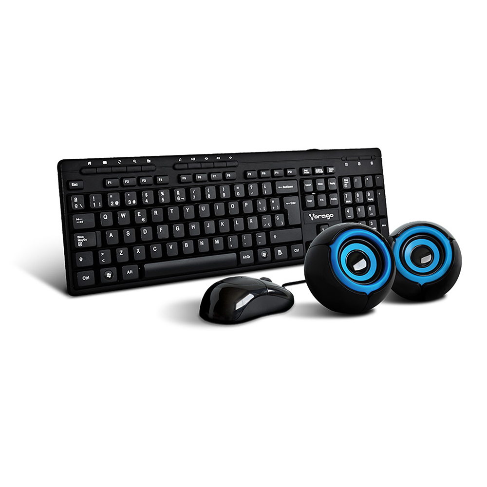 Kit Teclado y Mouse VORAGO - Estándar