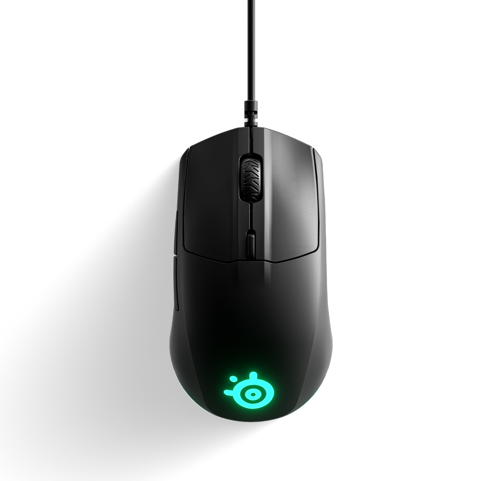 Mouse Para Juegos SteelSeries Rival 3. 8.500 CPI. TrueMove Core Sensor óptico. 6 Botones programables. Botones de Disparo divididos -