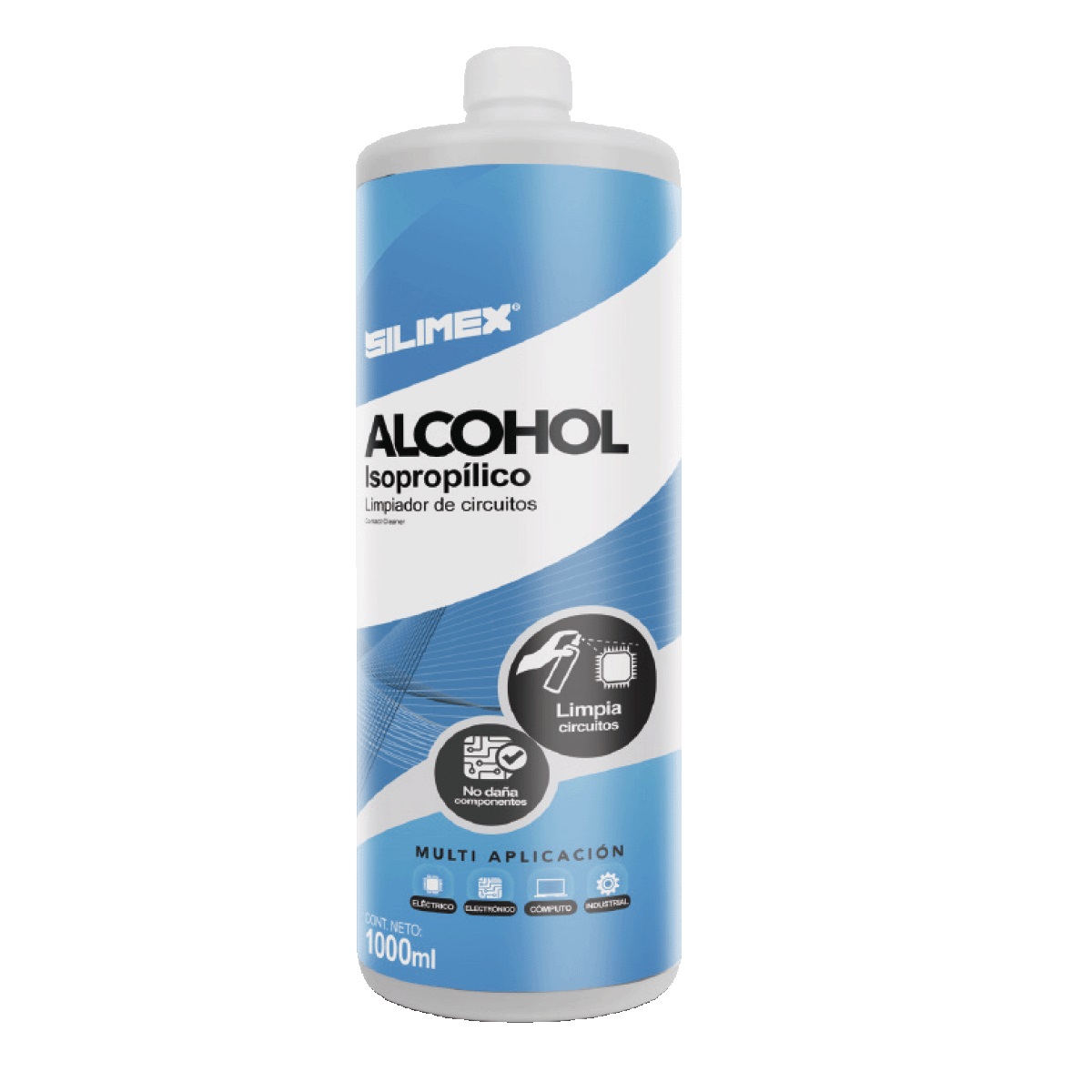 Alcohol Isopropílico SILIMEX ALCOHOL ISO - Azul