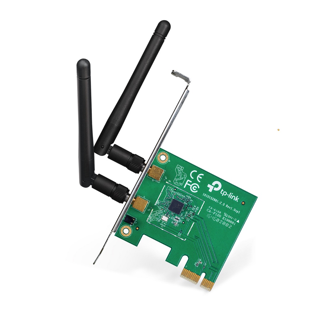 Tarjeta de Red PCI Express TP-LINK TL-WN881ND - Verde