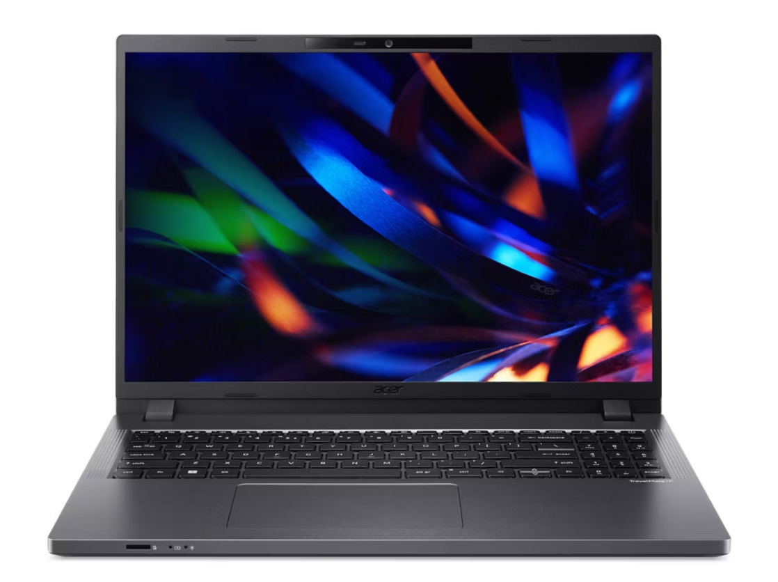 LAPTOP ACER TRAVELMATE P2 CORE I7-1355U; 16 WUXGA IPS; 8GB RAM; 512GB SSD; FINGERPRINT; WIN 11 PRO; 1 AÑO DE GARANTÍA + 1 AÑO CONTRA ROBO; GRIS ACERO -