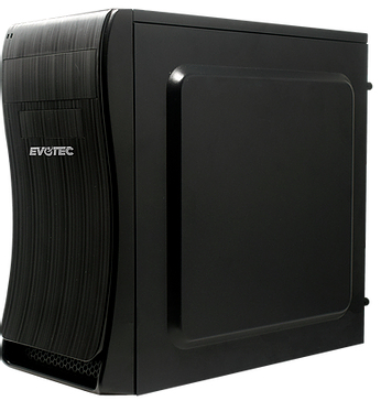 GABINETE EVOTEC MINI ATX BASSU FUENTE 600W -