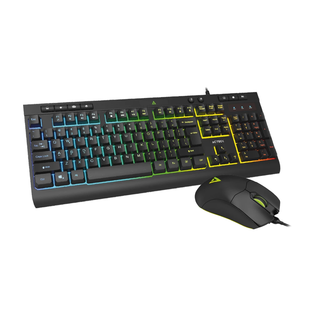 Kit Teclado y Mouse Acteck CREATOR AUREAN PRO MK477G Advanced Series -