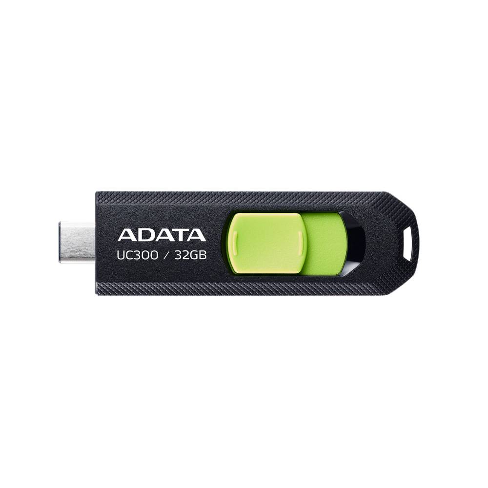 Memoria USB 3.2 Gen 1 Tipo C 32GB UC300 - Conector deslizable sin tapa. Plastico