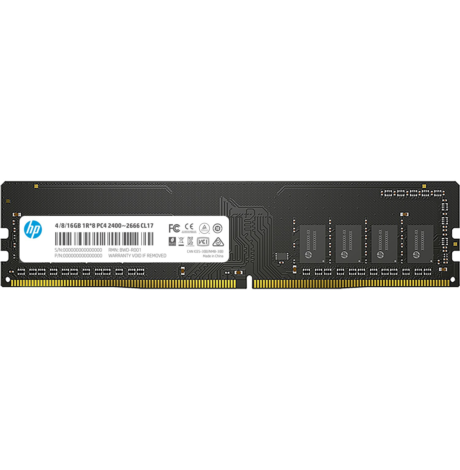 DDR4 HP V2 8GB 3200Mhz 18X15AA -