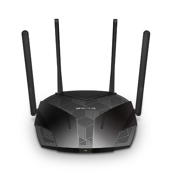 ROUTER WIFI6 DE DOBLE BANDA AX3000 MERCUSYS MR80X CON 4 PUERTOS GIGABIT PARA CONECTAR MÁS DISPOSITIVOS -