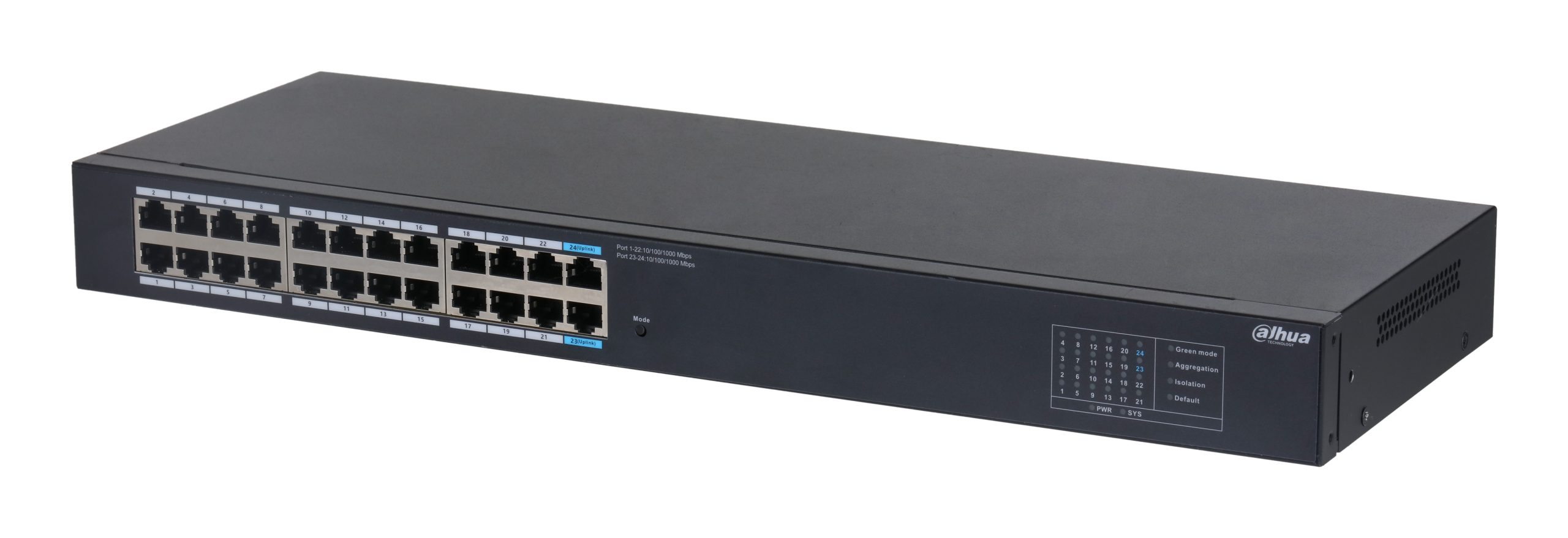 DH-SG1024 Switch 24 Puertos Gigabit Ethernet - 10/100/1000