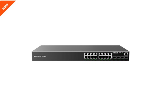 Switch Administrable Capa L2+ - 16 ptos Gigabit + 4 SFP