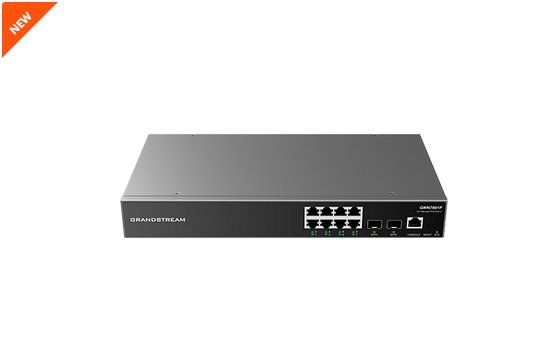 Switch Administrable Capa L2+ - 8 ptos Gigabit + 2 SFP