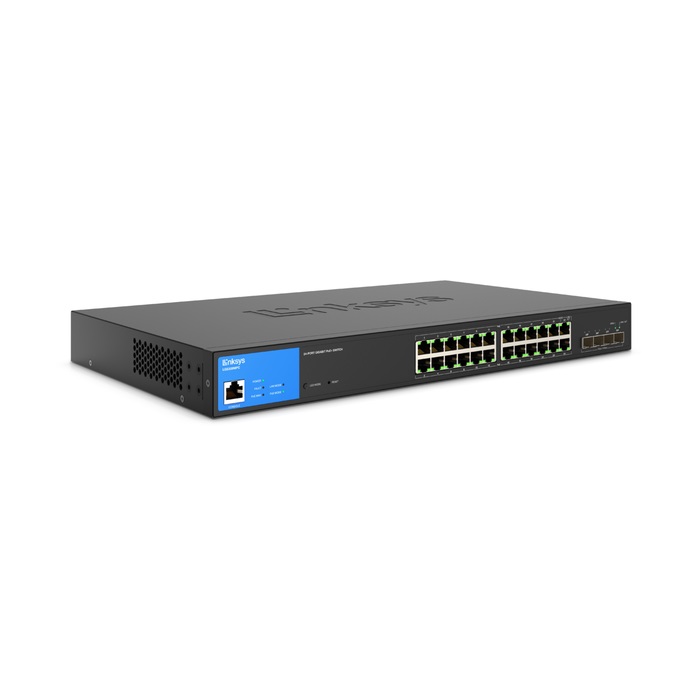 Switch Linksys LGS328MPC PoE Administrable 24 Puertos + 4 SFP+ -