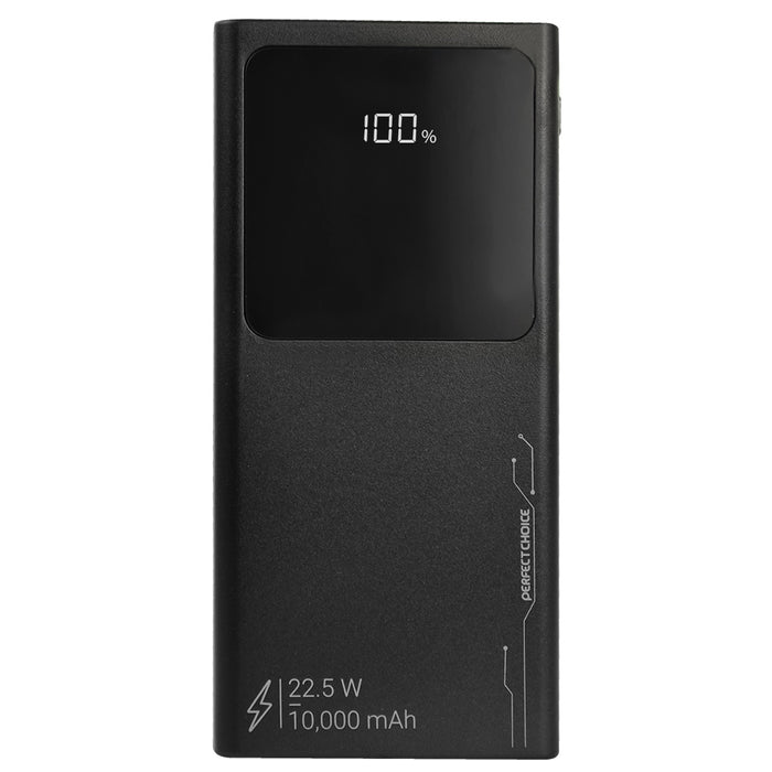 Power Bank Negro carga rápida 22w-10 - 00 mAh PC-241003