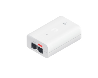 Adaptador PoE Ubiquiti af (48 VDC - 0.32 A) puerto Gigabit