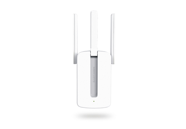 EXTENSOR WIFI DE 300MBPS MERCUSYS MW300RE CON TRES ANTENAS DE ALTO ALCANCE PARA MAYORES CONEXIONES -