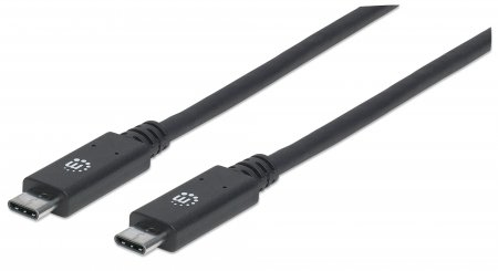 Cable USB Tipo C MANHATTAN USB-C macho a USB-C macho - USB C