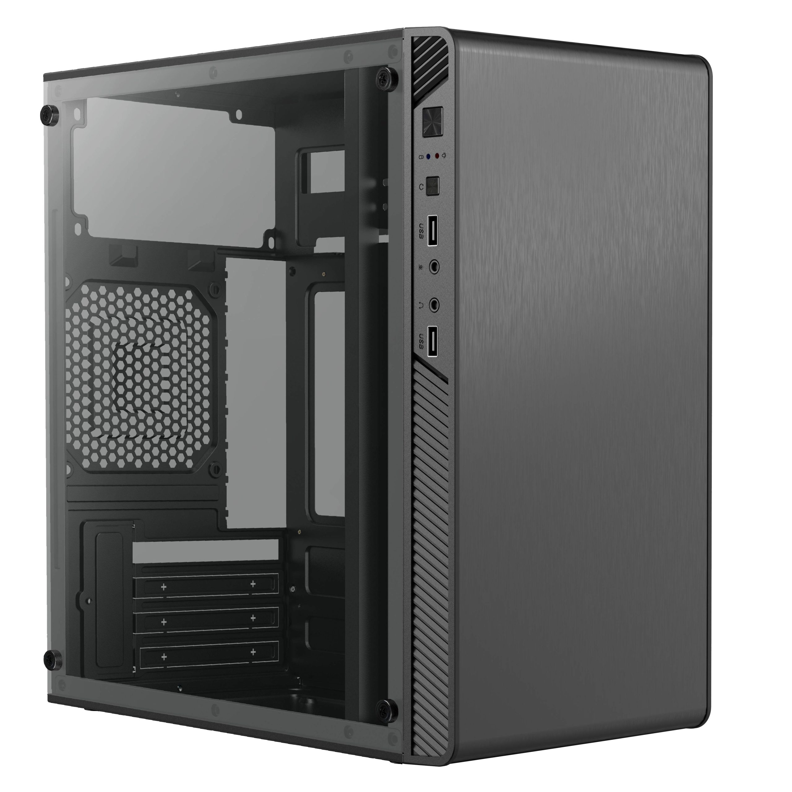 Gabinete micro Torre Performance II GI215w Essential Series -