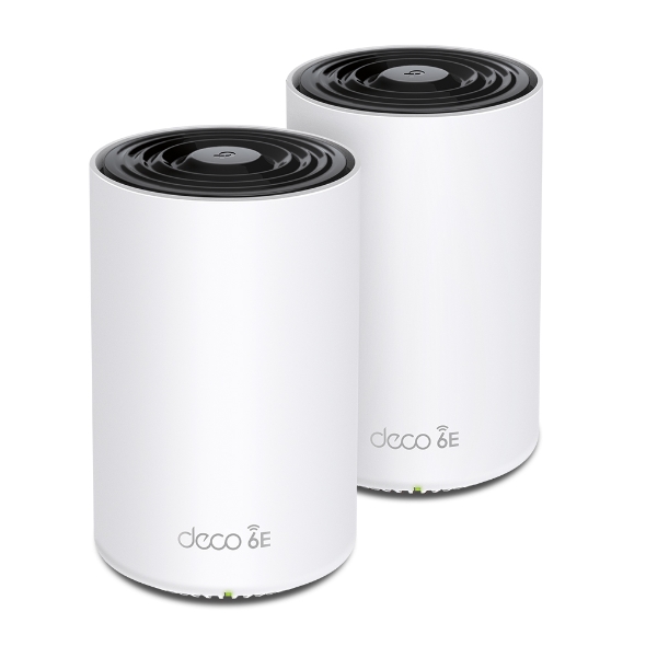 SISTEMA WIFI MESH TP-LINK DECO XE75(2-PACK)  PARA CONEXIONES EN TODO EL HOGAR -