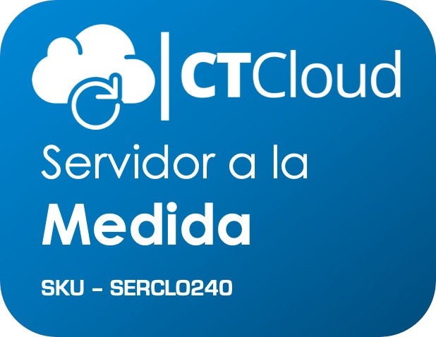 Servidor Virtual a la MEDIDA en nube -  S.O. Específico