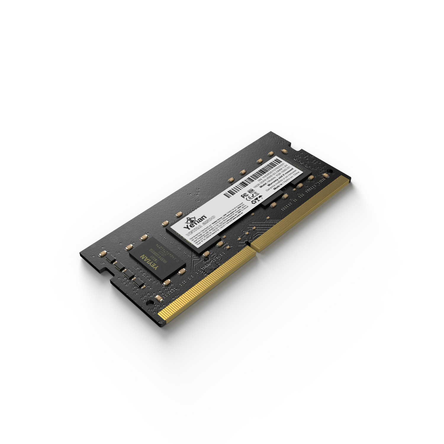 YEYIAN MEMORIA RAM VETA SERIES 2500 16GB SODIMM DDR4 2666MHZ - MOD. YCM-16SD-01