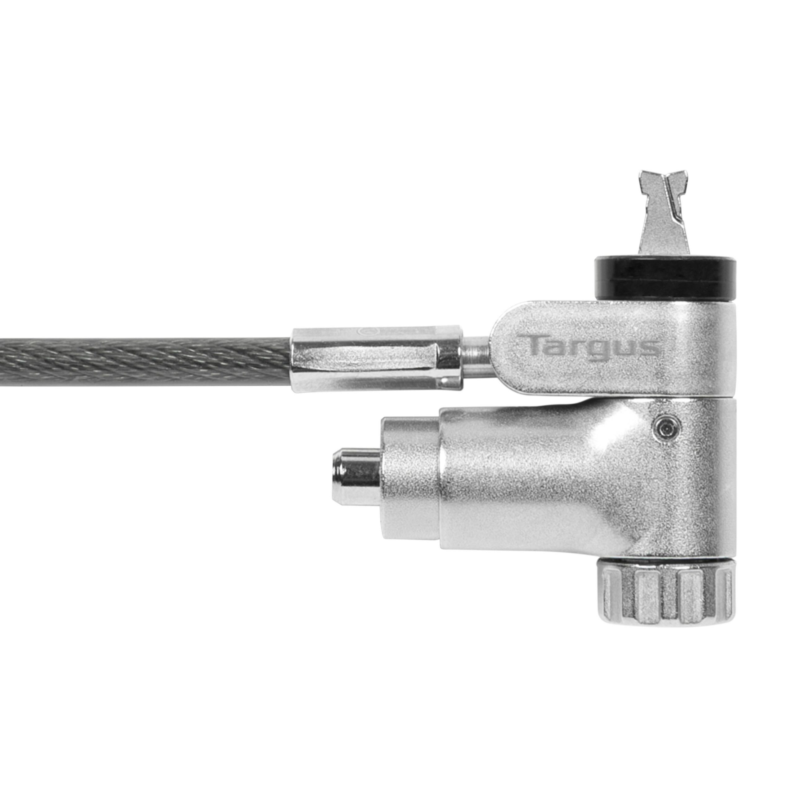 DEFCON Ultimate Universal Keyed Cable Candado con cabezal adaptable Slimline Candado Targus ASP95GL -