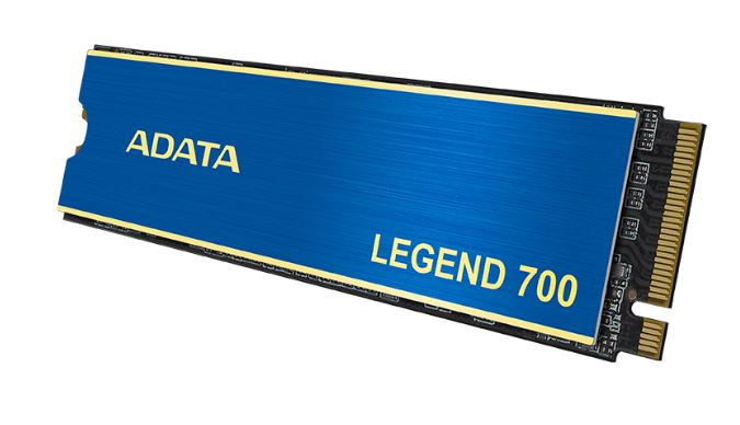 Unidad de Estado Sólido ADATA LEGEND 700 512GB PCIe Gen3x4 M.2 2280 - Con disipador de aluminio. ALEG-700-512GCS