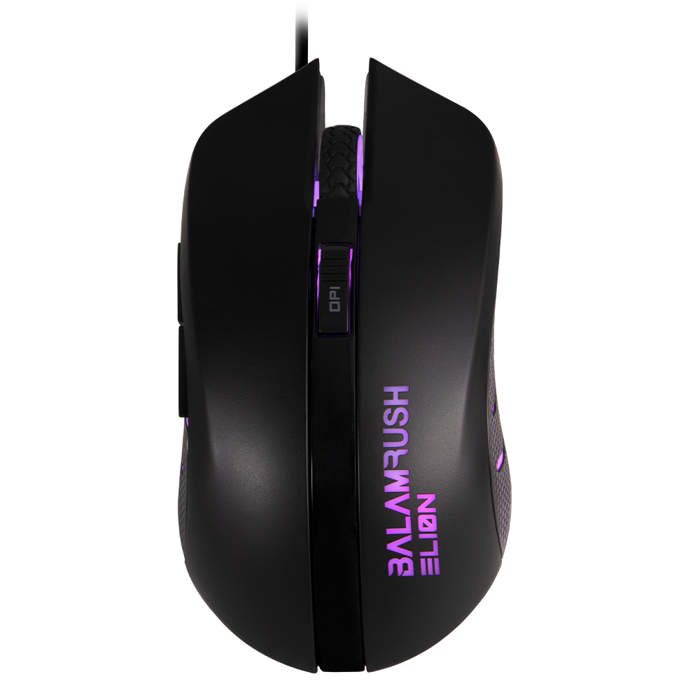 Mouse Gamer BALAM RUSH Alámbrico USB 3200 DPI 4 LVLS 5 Botones + Scroll WINDOWS-LINUX-MAC-XBOX ONE-PS4 ELION GM330 -