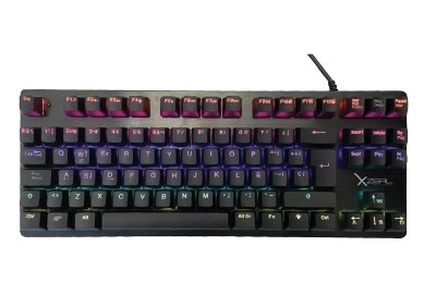 Teclado Gamer 60  Alámbrico Xzeal. XZKX020B -