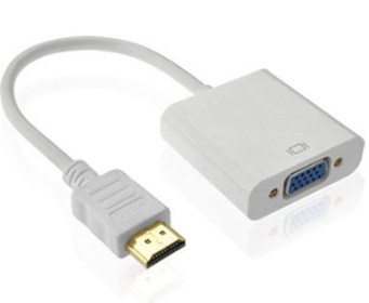 Convertidor HDMI a VGA - Blanco