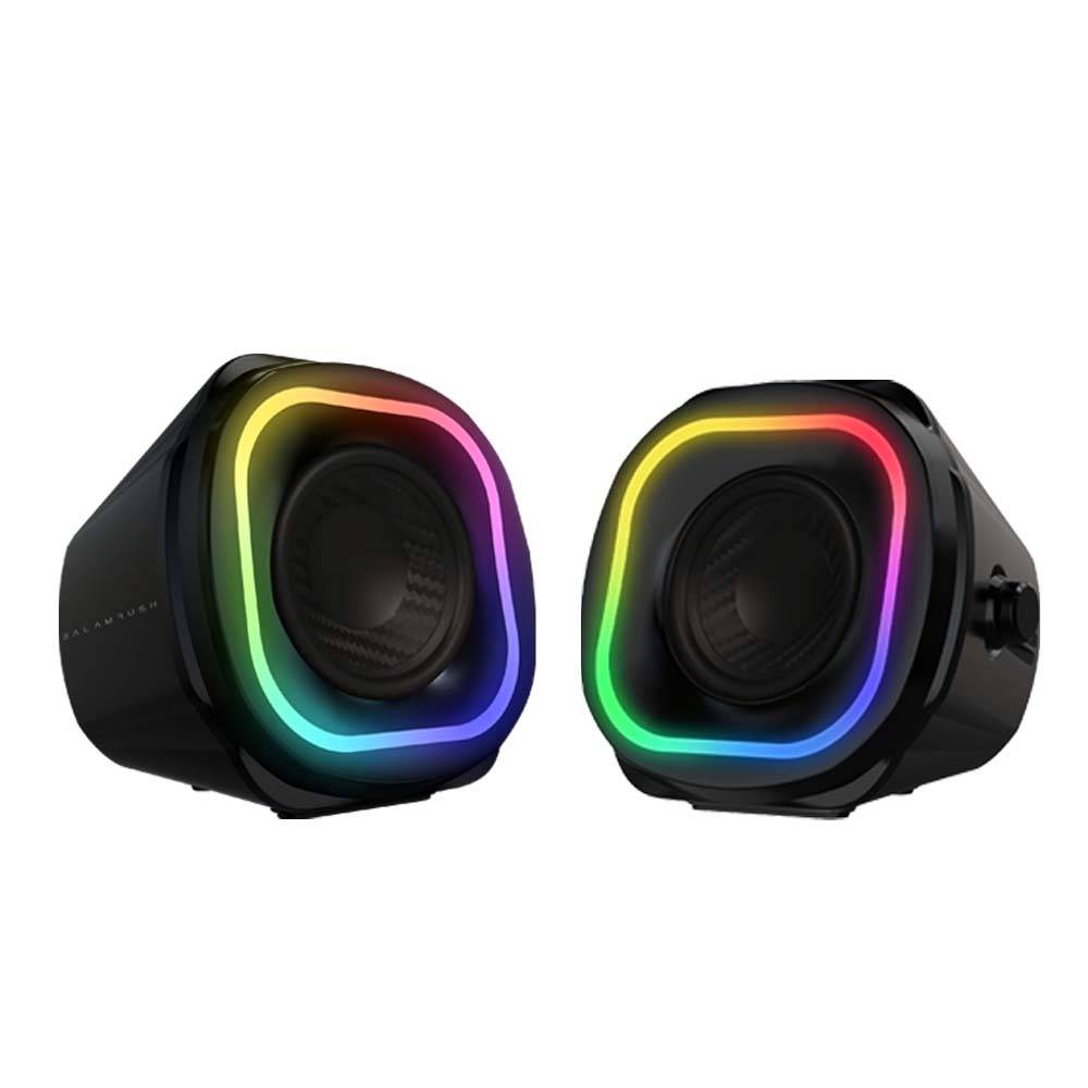 Bocinas 2.0 Gamer Glimm Quad BG555 Balam Rush Conexión Bluetooth/Auxiliar - Controlador Touch