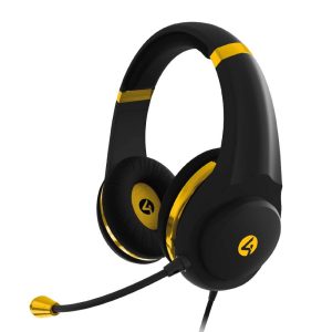 Auriculares para juegos 4Gamers XP-GOLDBLK-M-4G (Color Negro-Dorado) -