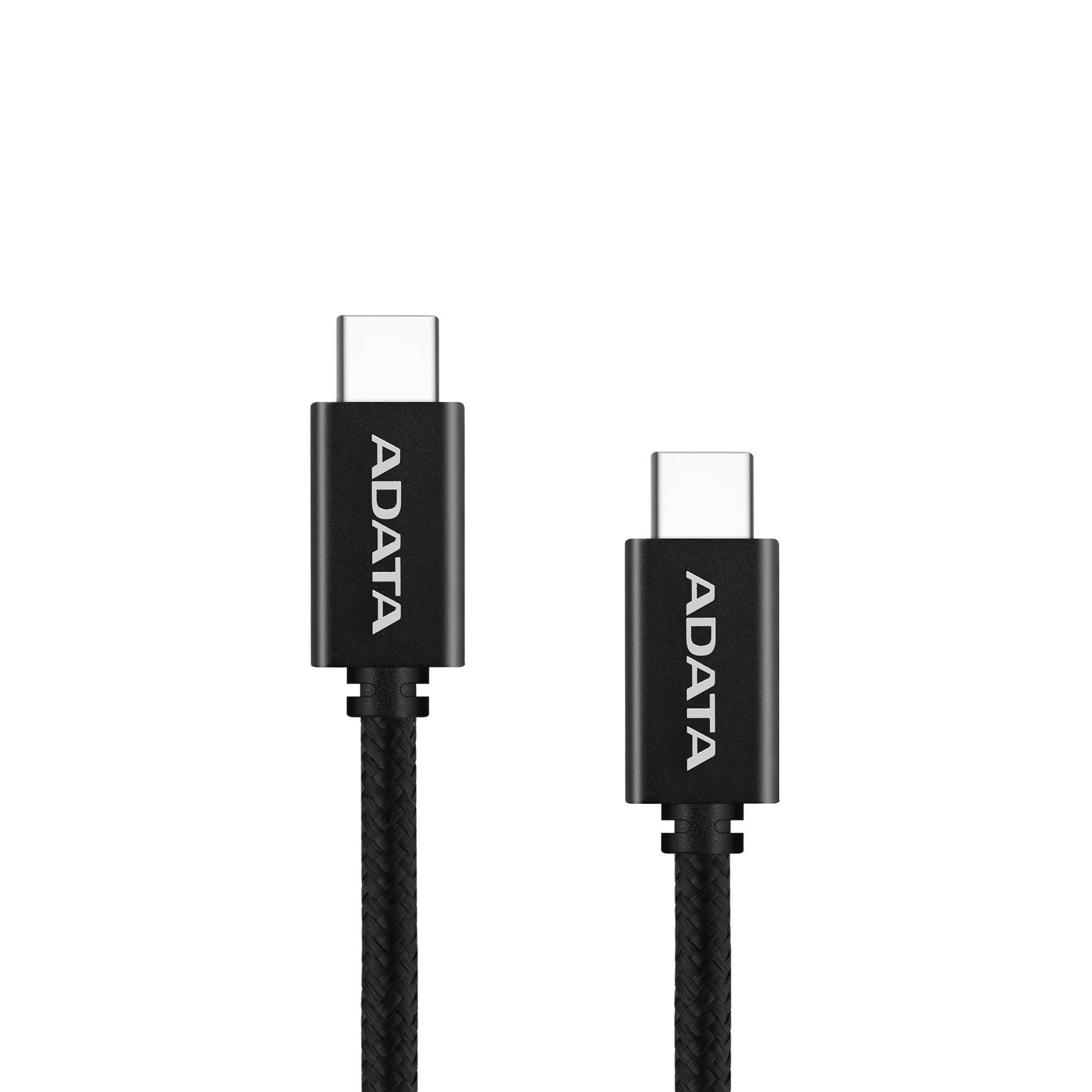 Cable ADATA USB Tipo C - USB Tipo C. Potencia máxima de salida de 100 W - Tejido de nailon
