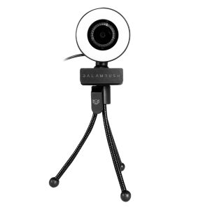 Webcam CMOS BALAM RUSH OS FHD 1080P Corrección de Color Negra Stelar CW750 USB WINDOWS - MAC -