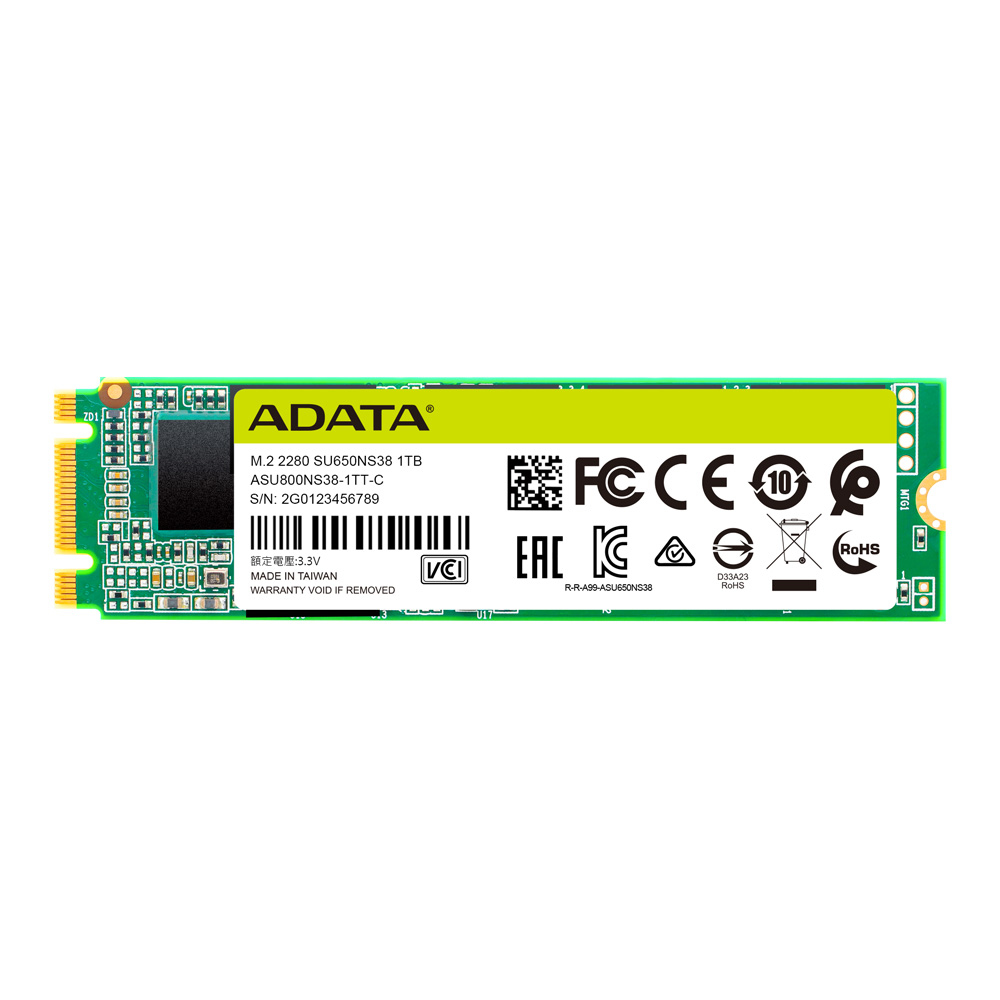 Unidad de Estado Solido ADATA Ultimate SU650 M.2 SATA - 1TB
