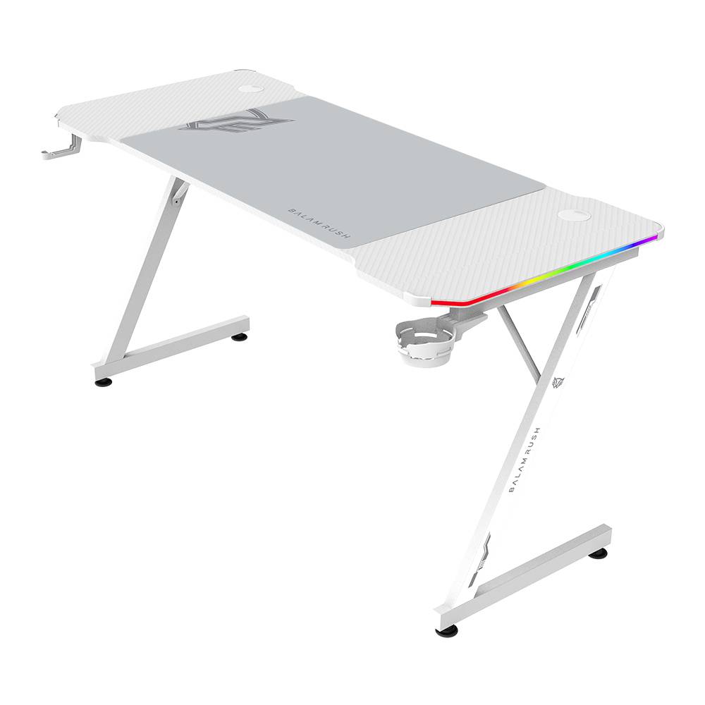 Escritorio Gamer Ergonómico  Olympus Spot Glow MRX6000 Balam Rush Legend Series Escritorio Gamer Ergonómico 140 x 60cm - Iluminación RGB