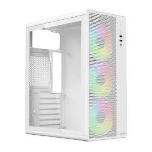 Gabinete Media Torre ESSEN PRO X GM767 ELITE Series - Color Blanco. AC-941716