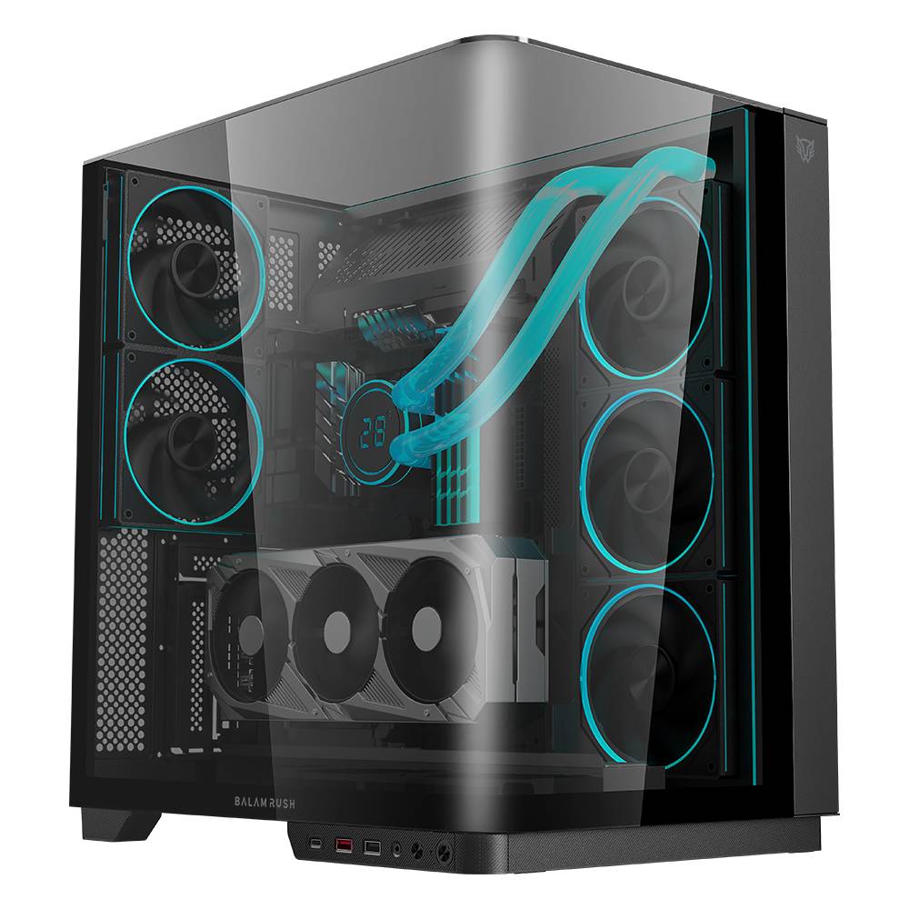 Gabinete Gamer Media Torre Tank Expert  Curve 7800 Legend Series - Factor: Micro ATX