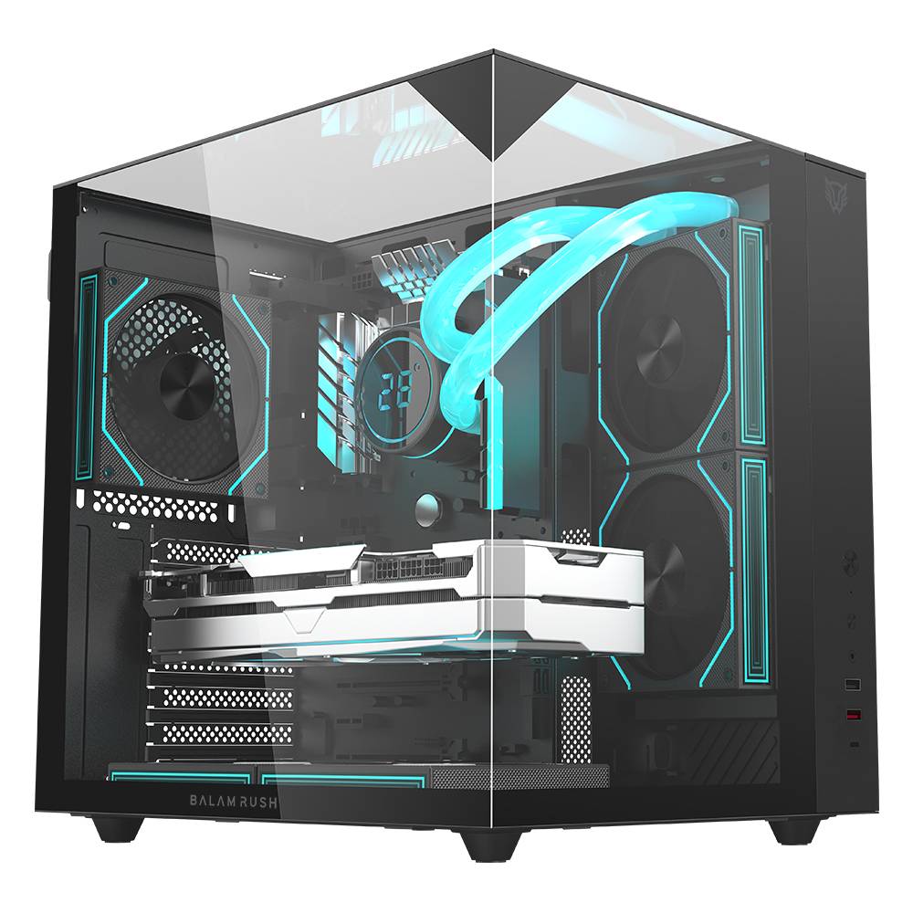 Gabinete Gamer Media Torre TANK MAJESTIC 6600 Legend Series - Factor: ATX