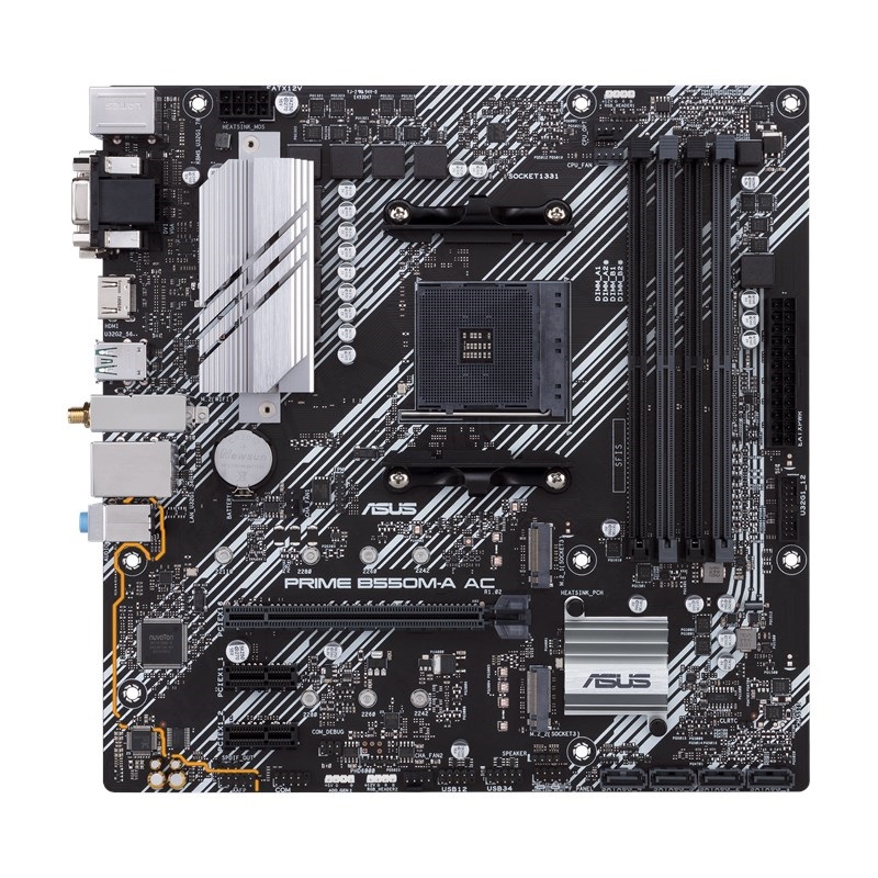 Tarjeta Madre ASUS PRIME B550M-A AC - micro ATX