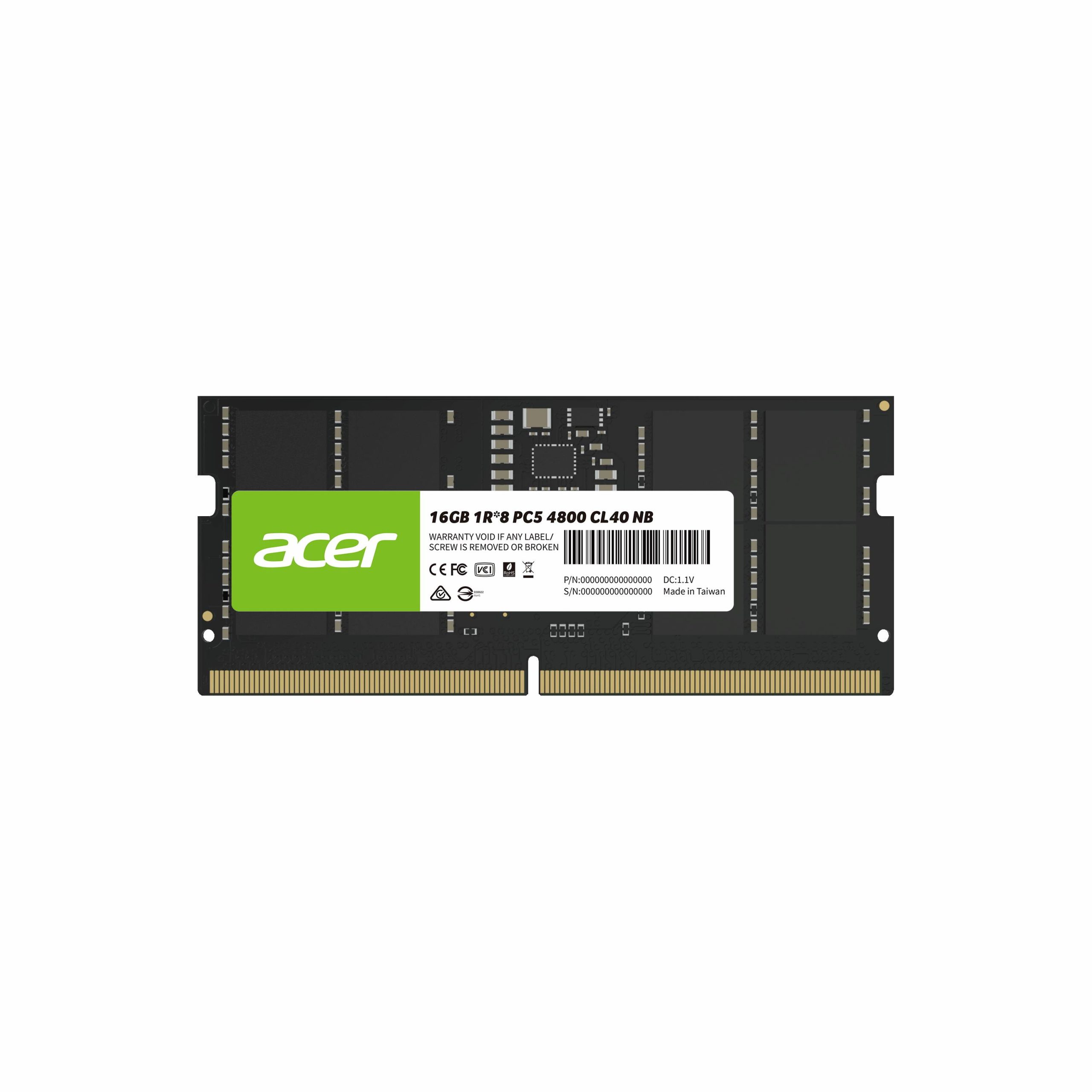 RAM ACER SD200 LAPTOP DDR5 16GB 4800 MHz - 1.1V