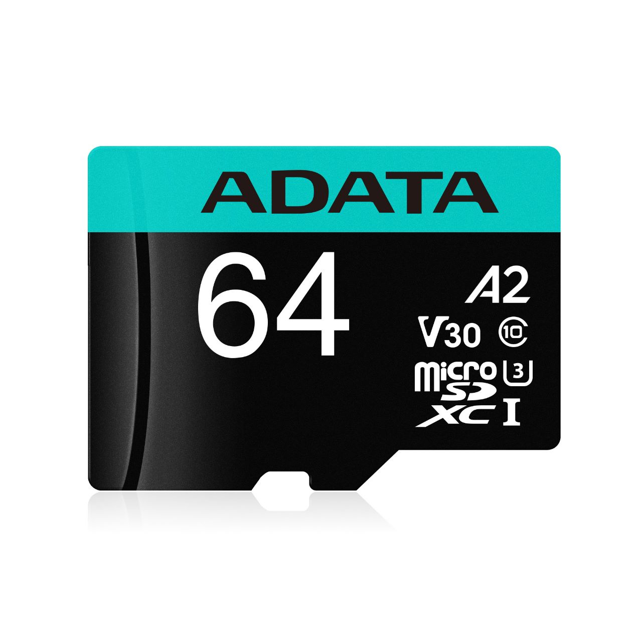 Micro Secure Digital Premier A2  ADATA UHS-I 64GB - 64 GB
