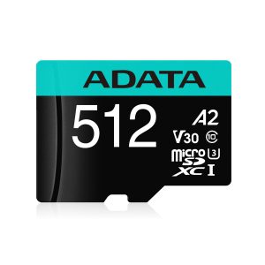 Micro Secure Digital A2 (V30)  ADATA Premier Pro - 512 GB