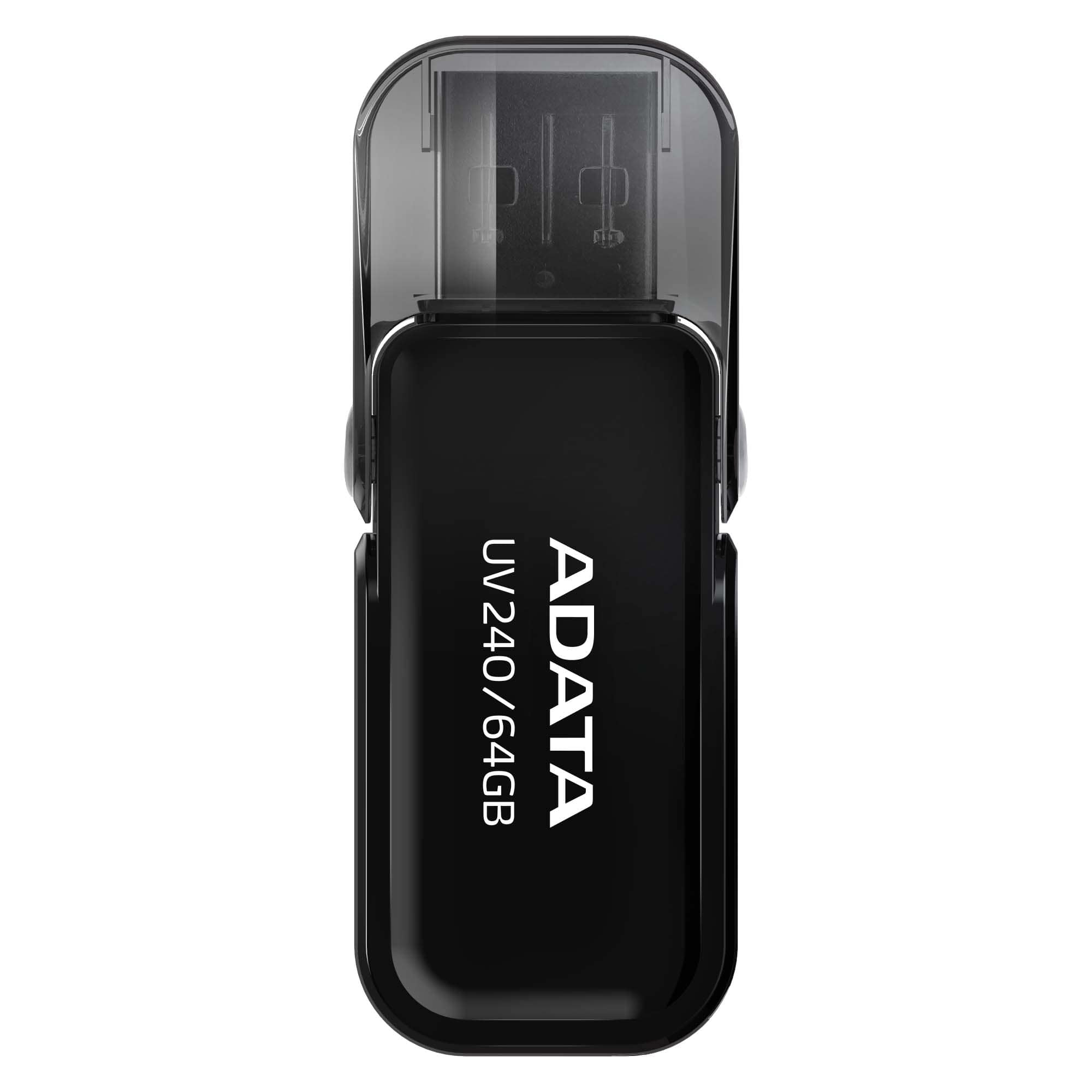 Memoria USB ADATA AUV240-64G-RBK - Negro