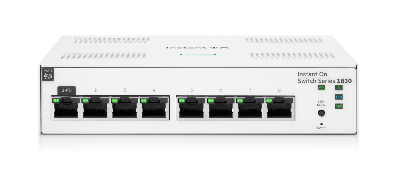 Switch HPE Instant On 1830 Gigabit Ethernet - 8 puertos (JL810A)