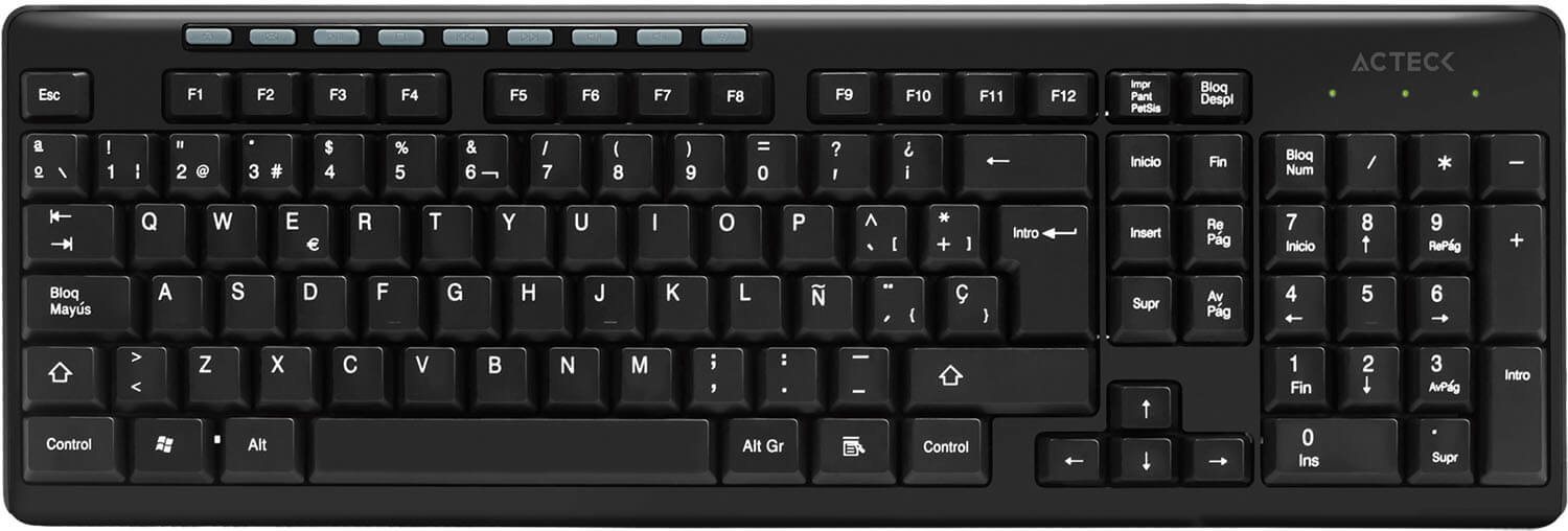 Teclado ACTECK AC-913973 - Inalámbrico