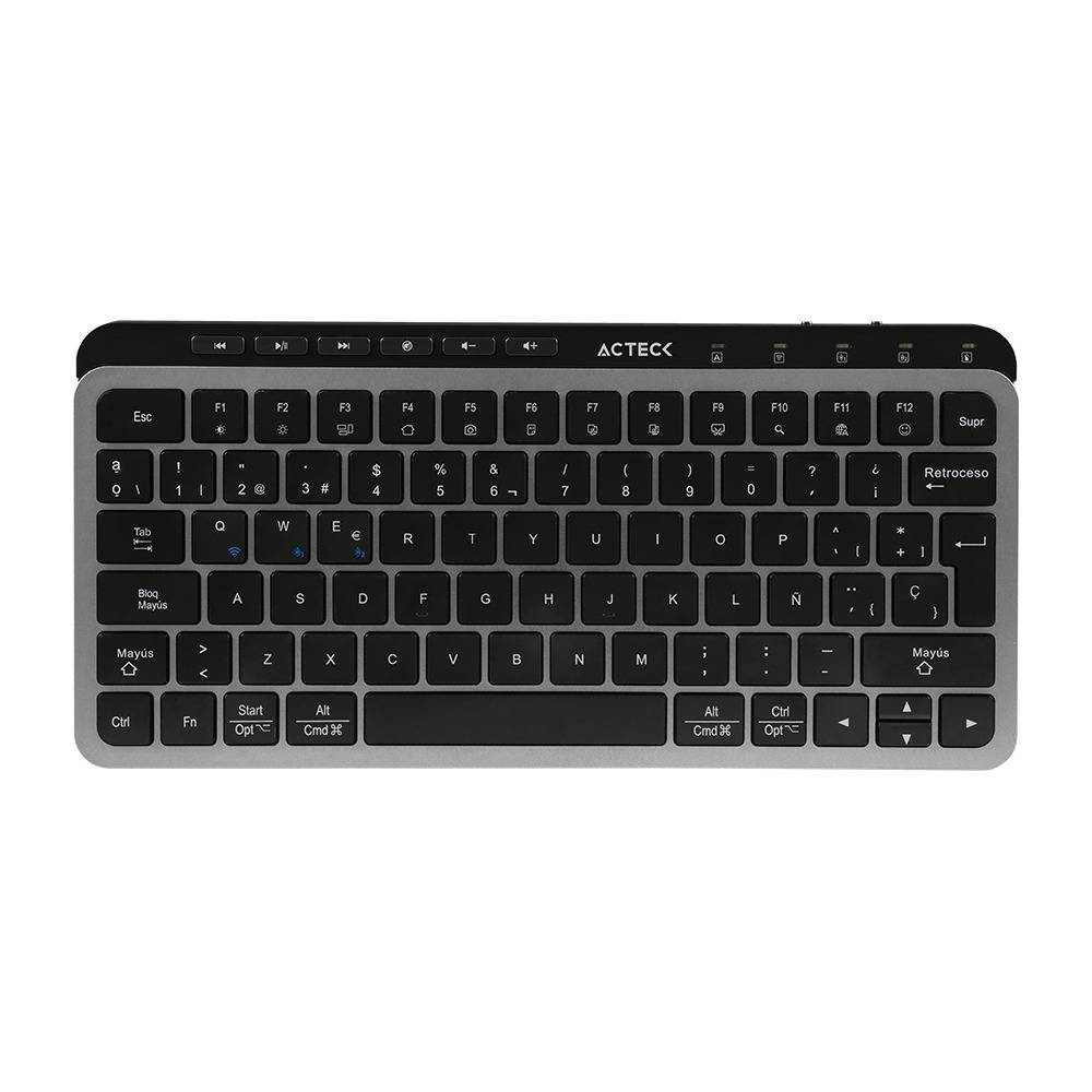 Teclado Inalámbrico 2.4hz Inspire Krea TI750 Acteck Elite Series Teclado Inalámbrico Dongle 2.4Mhz - Rango 10m