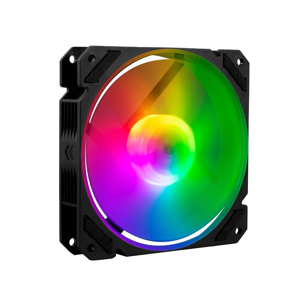 Kit 3 Ventiladores de 120mm ARGB  Balam Rush Eolox Blaze EX70K: Velocidad: 1200 Rpm Flujo de aire: 30.71 CFM -