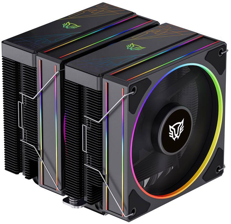 Enfriamiento de Aire  BAMLAM RUSH HELIUX PRO HEX70 Sistema de enfriamiento de Aire - Disipador de aire Doble